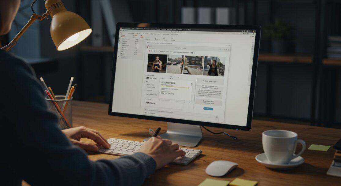 CMSでの簡単な編集画面