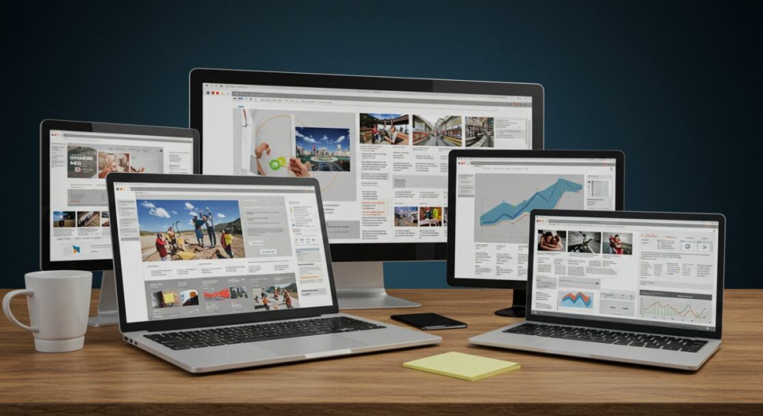 素早い情報発信のイメージ