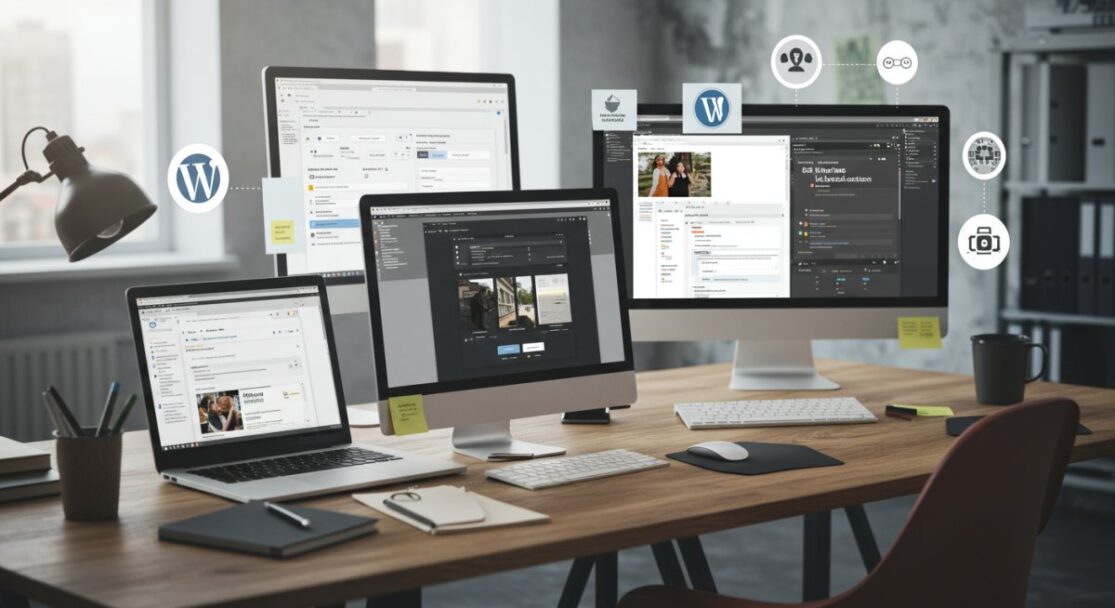 WordPressの人気を表すイメージ