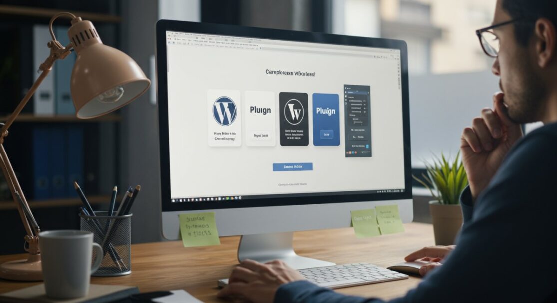 WordPressプラグイン選定のイメージ